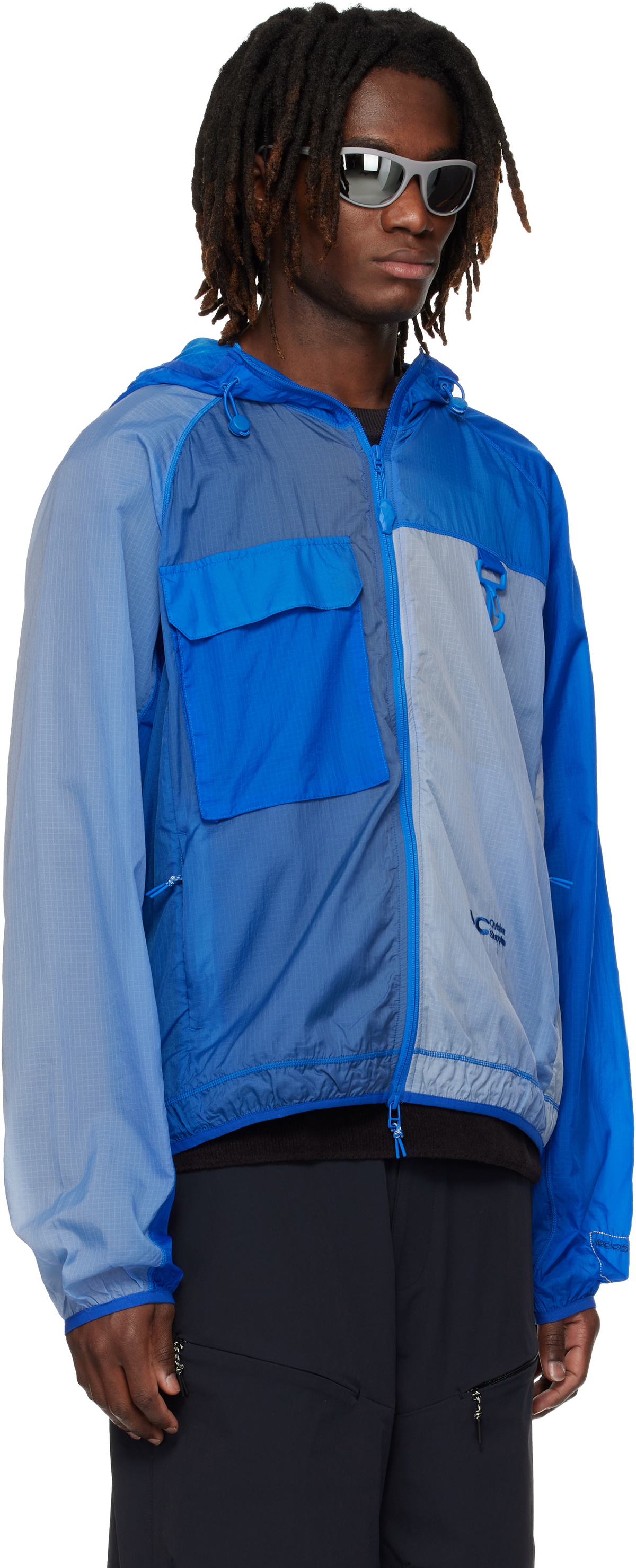 RCOS Navy Griffith Running Jacket