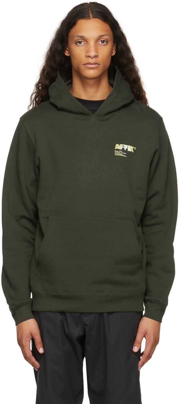 Affix Green A.I. Standardised Logo Hoodie Affix