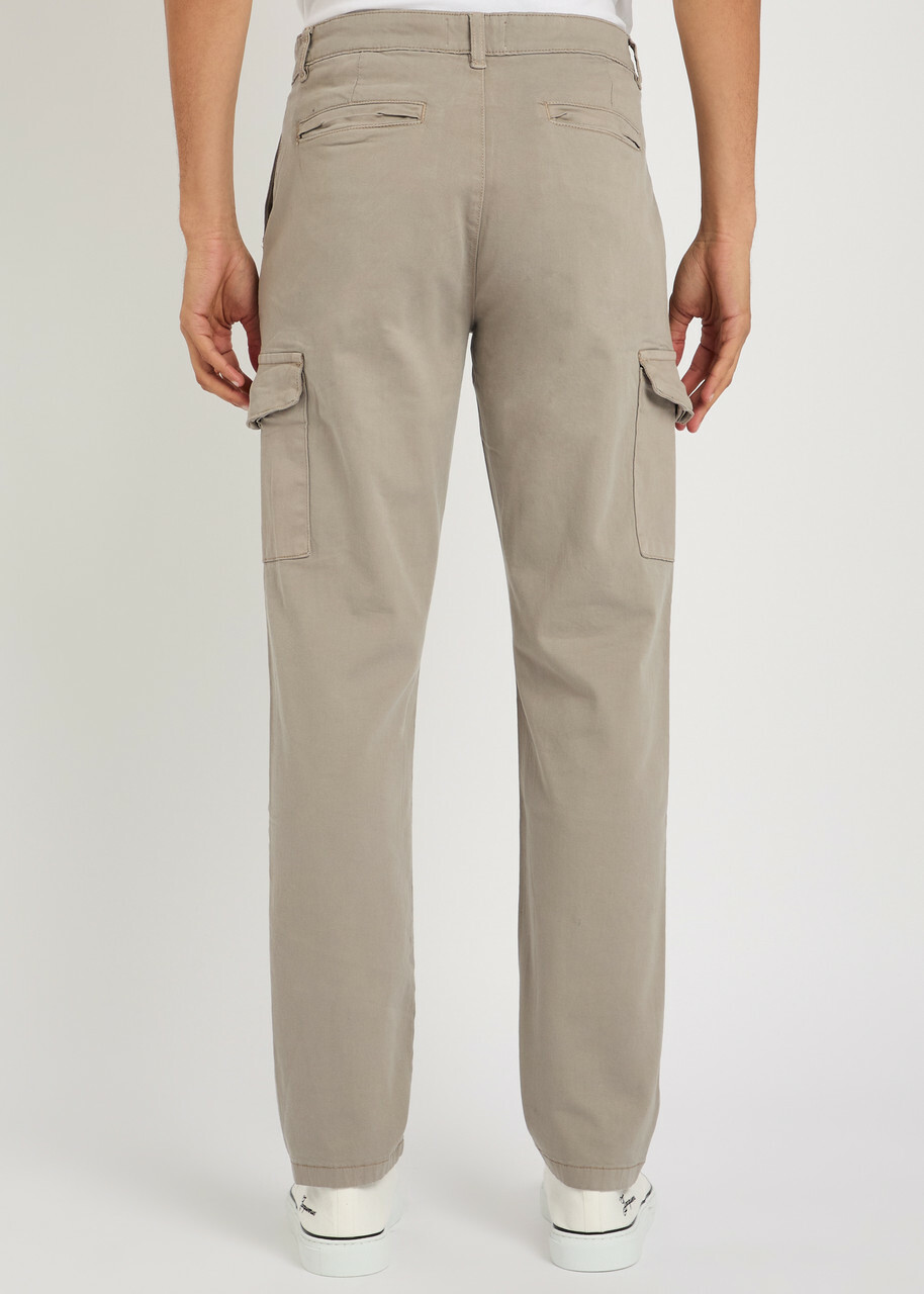 Raith Lenox Tapered-leg Cargos Grey