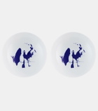 Cassina x Ginori 1735 Neige set of 2 soup plates