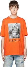 Heron Preston Orange Heron T-Shirt