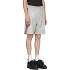 Dsquared2 Grey Destroyed Shorts