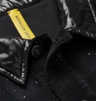 Moncler Genius - 7 Moncler Fragment Shell-Trimmed Paint-Splattered Cotton-Corduroy Jacket - Black