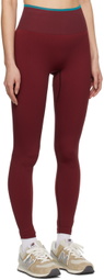 Outdoor Voices Burgundy Seamless 7/8 Leggings