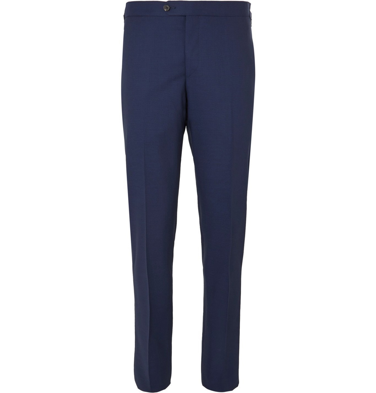 Thom Sweeney - Slim-Fit Tapered Wool Suit Trousers - Blue Thom Sweeney