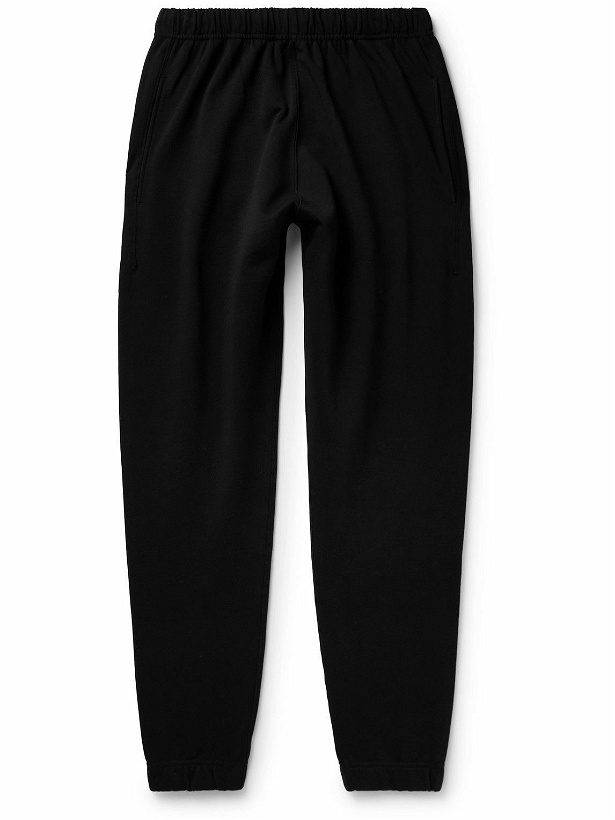 Photo: KENZO - Boke Flower Tapered Logo-Embroidered Cotton-Jersey Sweatpants - Black