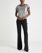 Manila Grace Womens Top in Grey