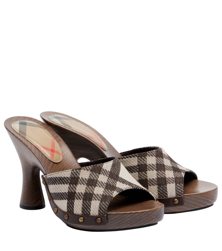 Photo: Burberry Burberry Check sandals
