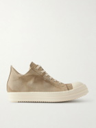 DRKSHDW by Rick Owens - Ramones Denim Sneakers - Brown