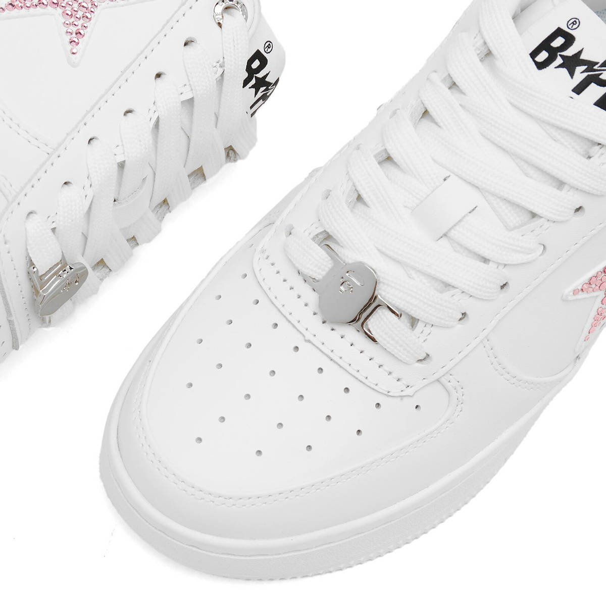 A Bathing Ape Women's Bape Sta #50 Sneakers in White