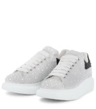 Alexander McQueen Embellished leather sneakers