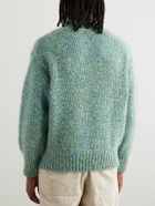 Federico Curradi - Ribbed Wool-Blend Sweater - Green