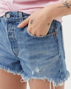 Levis 501 ORIGINAL SHORT Blue Womens Casual Short