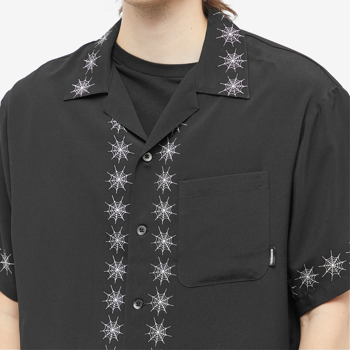 18,800円NEIGHBORHOOD×GREAT FROG SPIDERWEBシャツ L新品