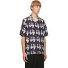 Paul Smith Purple Homer Short Sleeve Shirt