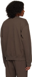 Sporty & Rich Brown H&W Club Sweatshirt