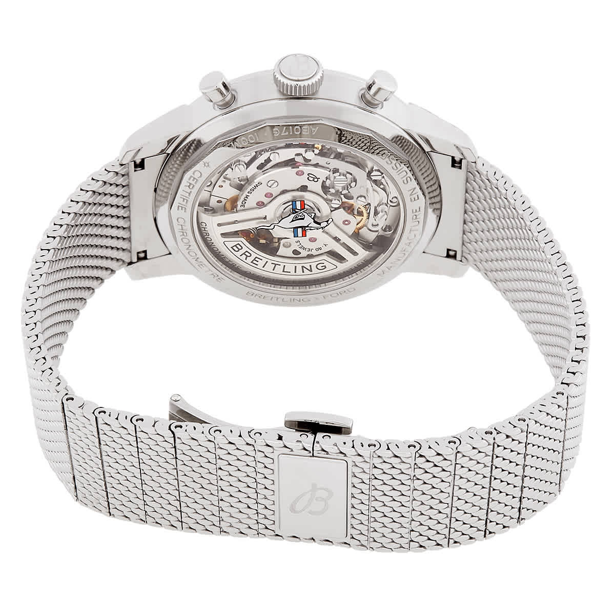 Breitling Top Time Chronograph Automatic Chronometer Green Dial Unisex Watch AB01762A1L1A1