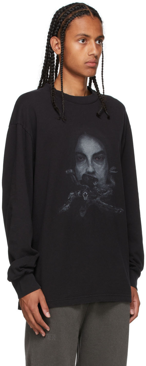 Han Kjobenhavn Black Boxy Long Sleeve T-Shirt Han Kjobenhavn