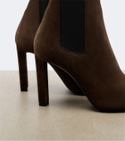 Saint Laurent Francoise suede ankle boots
