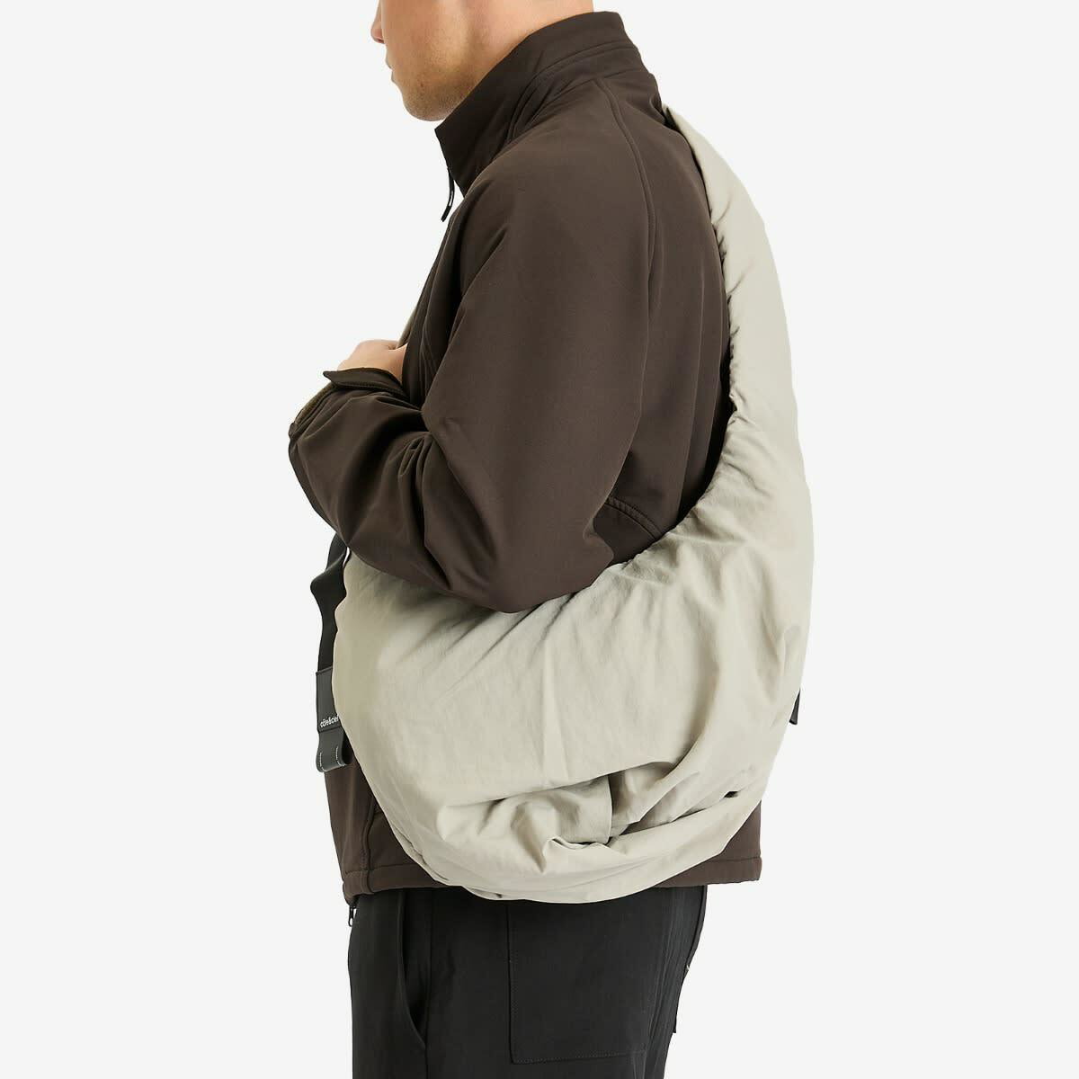 Cote&Ciel Hyco S Smooth Cross Body Bag in Light Grey Cote & Ciel