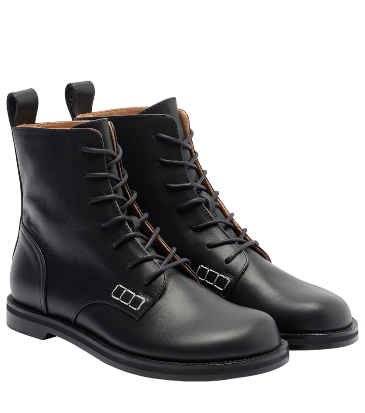 Photo: JW Anderson Leather lace-up boots