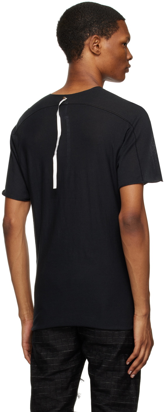 Label Under Construction Black Arched T-Shirt