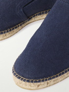 Frescobol Carioca - Emmanuel Recycled-Linen Espadrilles - Blue