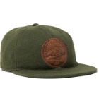 RRL - Appliquéd Wool-Blend Baseball Cap - Green