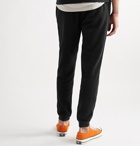 Outerknown - Hightide Tapered Organic Cotton-Blend Terry Sweatpants - Black