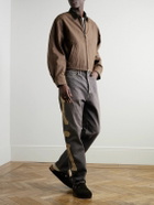 KAPITAL - Slim-Fit Crochet-Trimmed Jeans - Blue