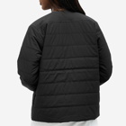 Snow Peak Women's Flexible Insulated Cardigan in Black