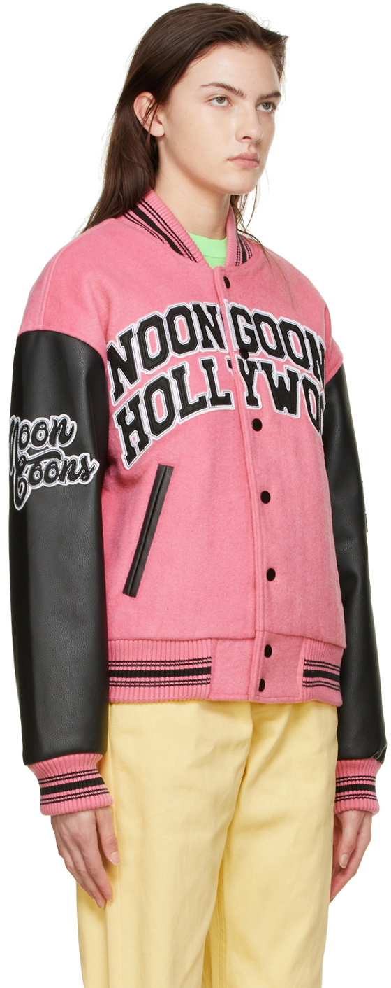 Noon Goons Pink Polyester Jacket