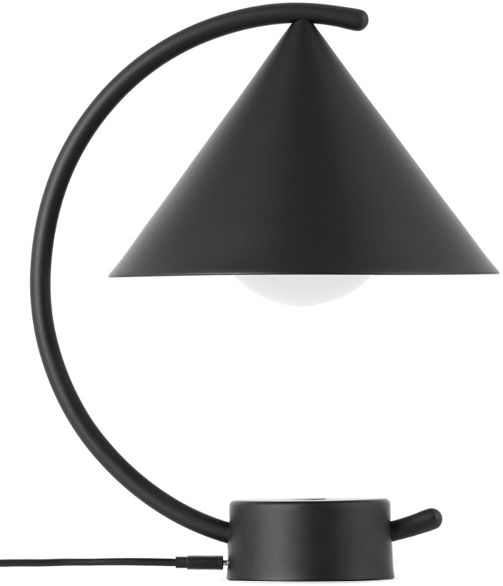 Photo: ferm LIVING Black Wireless Meridian Table Lamp