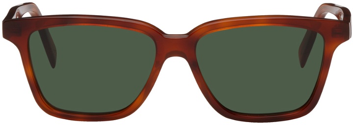 Photo: TOTEME Tortoiseshell 'The Squares' Sunglasses