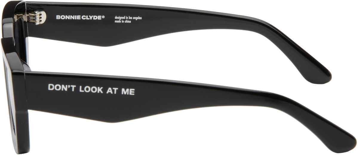 BONNIE CLYDE Black Karate Sunglasses
