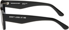 BONNIE CLYDE Black Karate Sunglasses