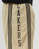 Mitchell & Ness Nba Swingman Shorts Los Angeles Lakers 1996 97 Beige - Mens - Sport & Team Shorts