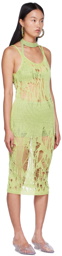 Paloma Wool Green Atals Midi Dress