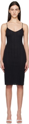 Cou Cou Black 'The Midi Slip' Midi Dress