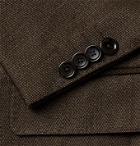 Beams F - Slim-Fit Wool-Twill Suit Jacket - Brown