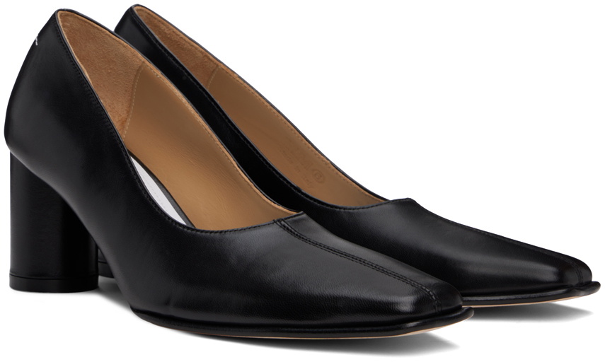【関税込み】Court shoes - MM6 Maison Margiela - Leather - Bl Black 6 Court Sneakers by MM6 Maison Margiela on Sale
