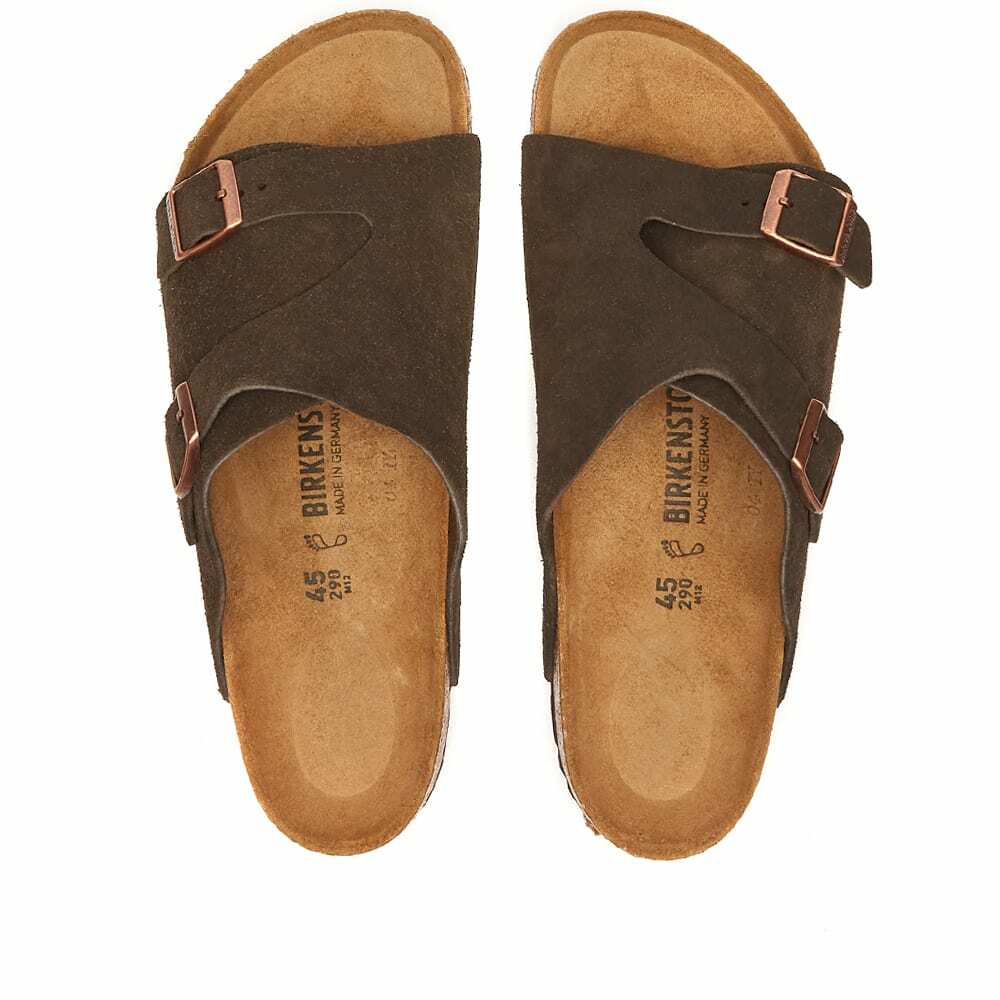 Birkenstock Zürich SFB in Mocha Suede