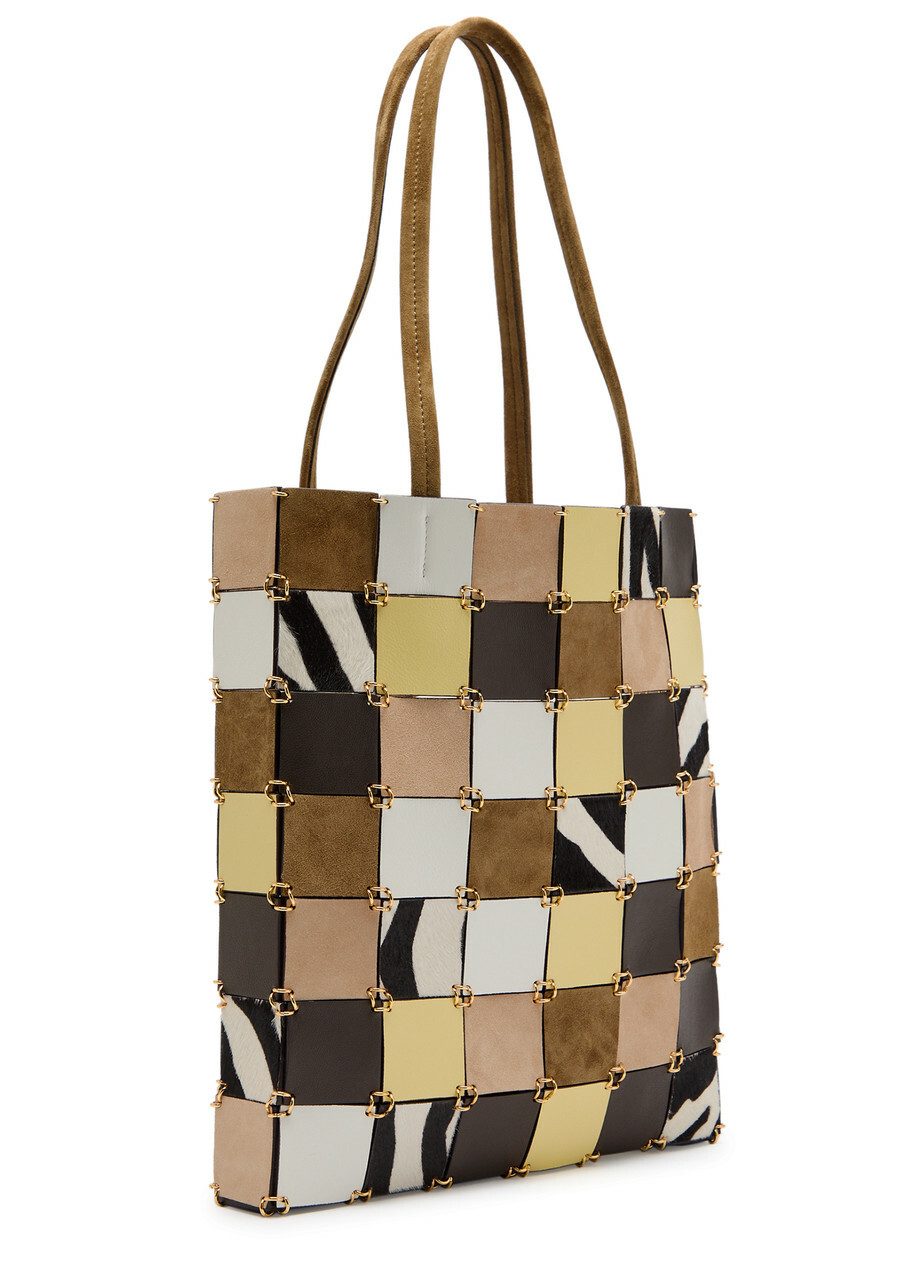 Khaite Emma Small Panelled Suede Tote bag - Multicoloured - One Size