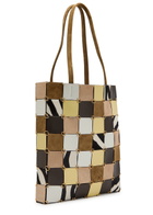 Khaite Emma Small Panelled Suede Tote bag - Multicoloured - One Size