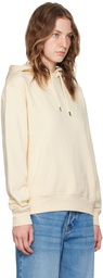 JACQUEMUS Beige Le Classiques 'Le sweatshirt brodé' Hoodie