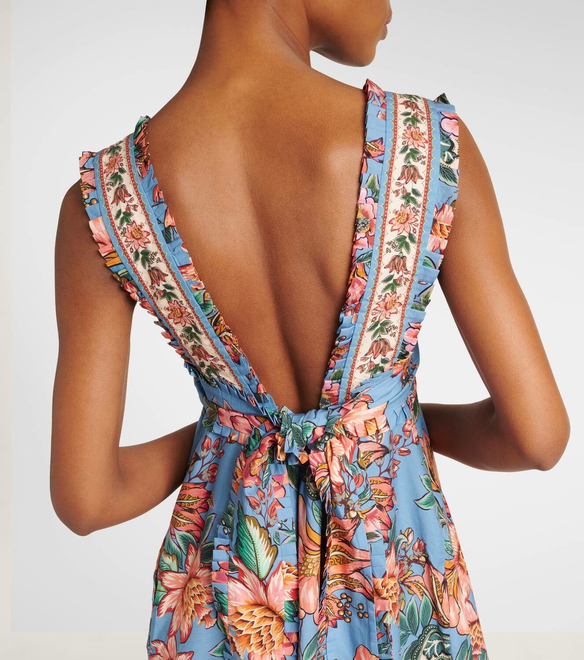 Farm Rio プリント マキシ ドレス Farm Rio Wonderful Bouquet maxi dress Farm Rio