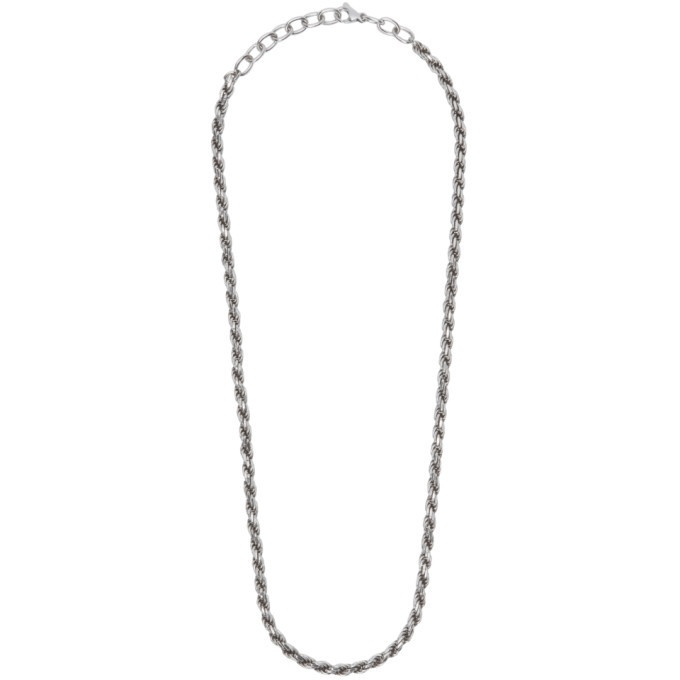 Photo: Bottega Veneta Silver Chain Necklace