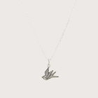 TwoJeys Silhouette Liberty Necklace in Silver