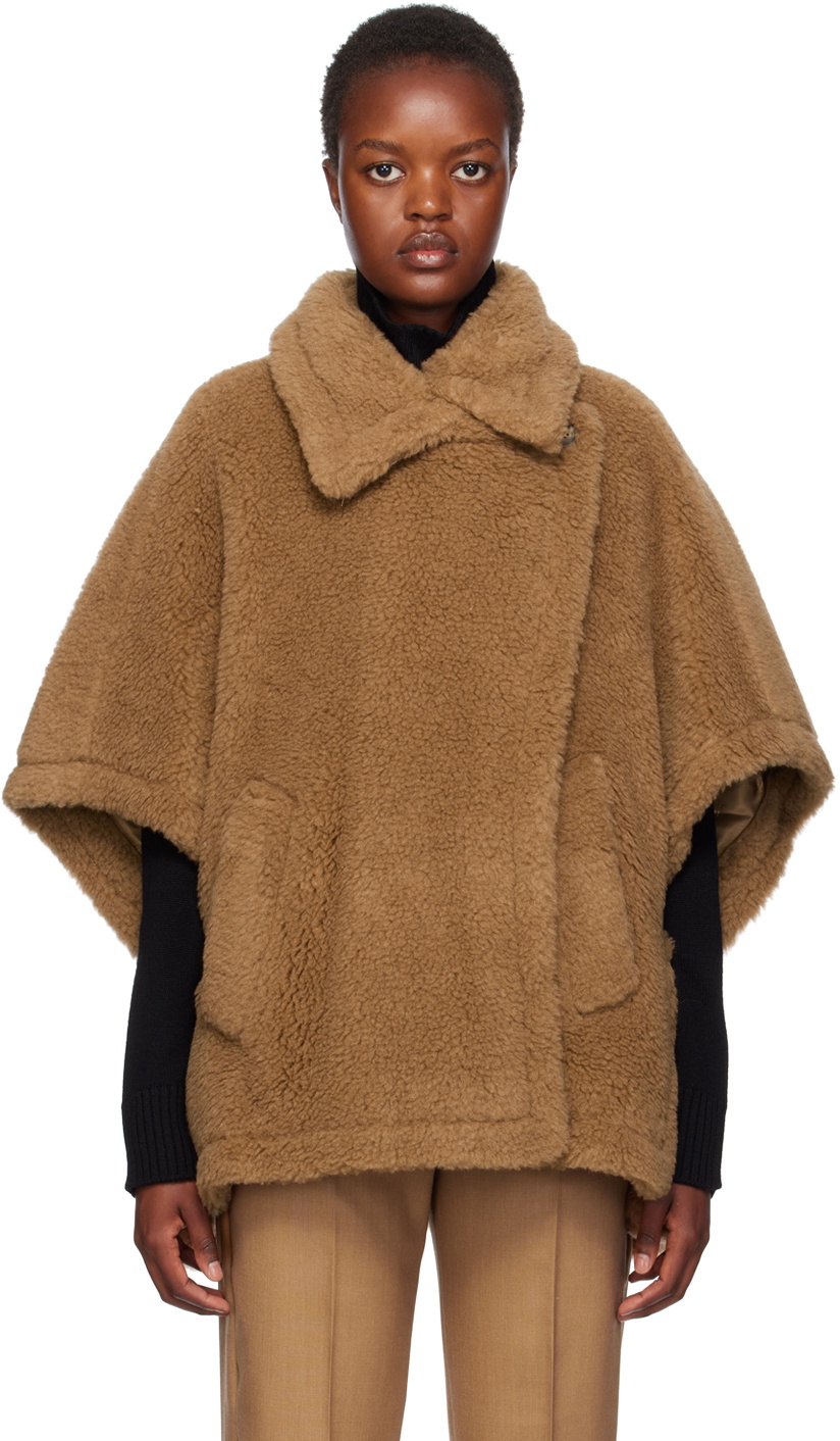 ジャケット・アウター Max Mara Tebe Max Mara Brown Tebe Jacket Max Mara