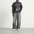Gallery Dept Men's . Noise Layered T-Shirt in Black/Black